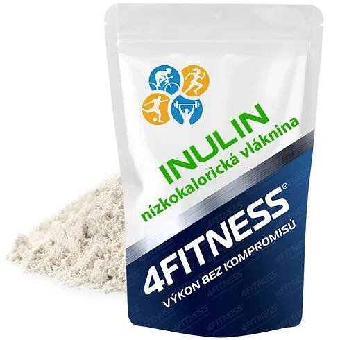 4FITNESS | inulin 1 kg rozpustná prebiotické vláknina pro střeva zažívání