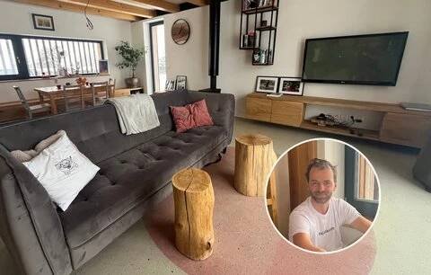 Vysněný dům na nejstudenějším místě ve středních Čechách. Takhle žije herec Lukáš Langmajer