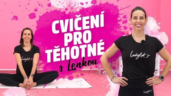 Cvičení v těhotenství s Lenkou Soukupovou