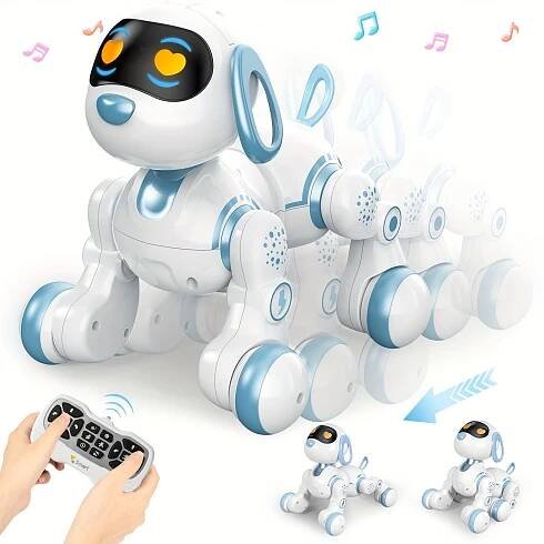 Remote control intelligent robot dog singing and dancing multifunctional fun electronic pet dog interactive companion toy suitable for boys and girls