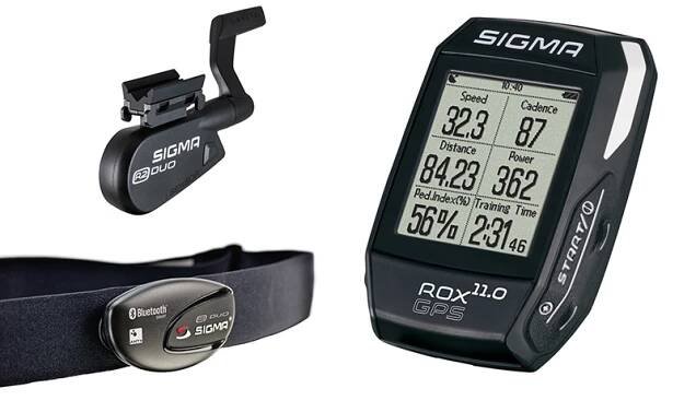 Computer Sigma ROX 11.0 GPS SET E černá-doprodej | bike4u.cz