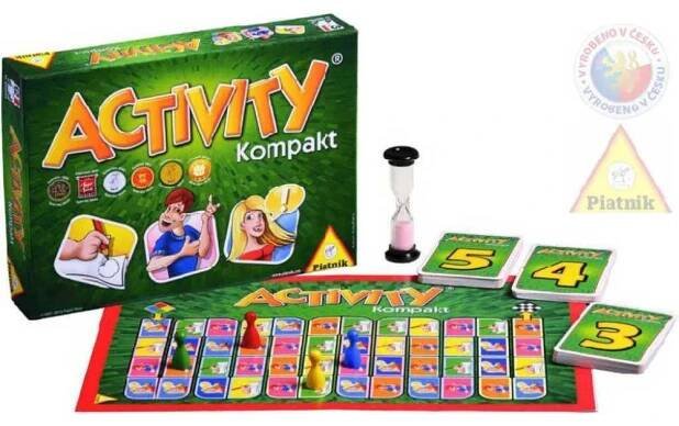 PIATNIK Hra ACTIVITY Kompakt na cesty *SPOLEČENSKÉ HRY*