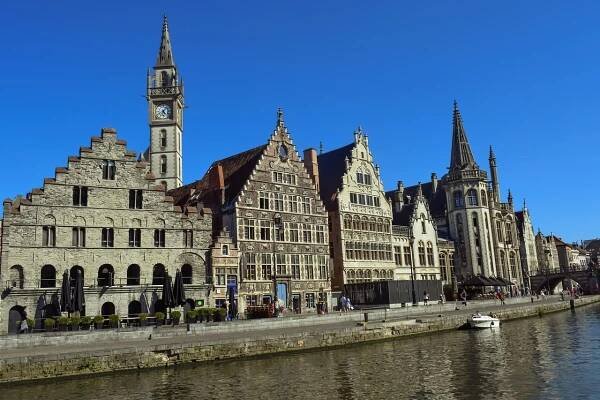 Gent, Belgicko, Architektúra, Cestovanie