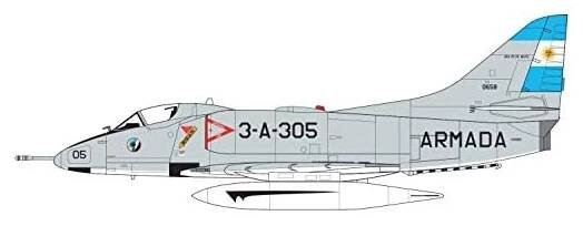 Airfix Classic Kit letadlo Douglas A4 Skyhawk 1 : 72