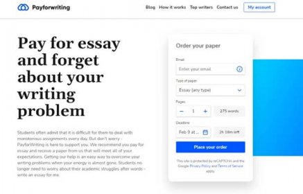 Essay Writer Services - Top Five Write My Essay Websites to Consider