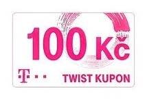 T-Mobile dobíjecí kupon Twist 100 Kč