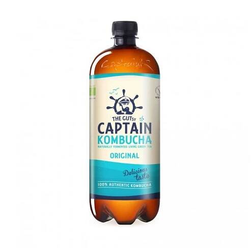 Captain kombucha original 1 l BIO THE GUTSY