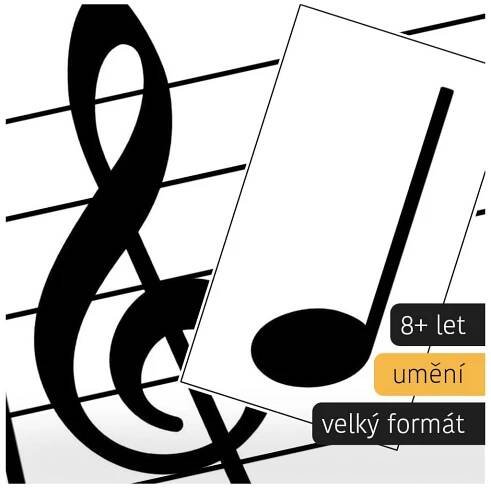 notova osnova noty velky format