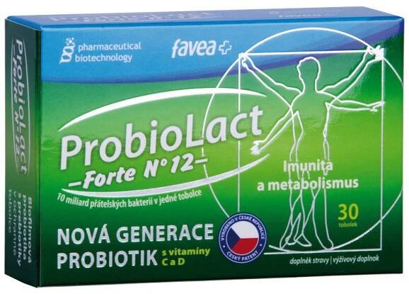 Favea ProbioLact forte N°12 tob.30 - skladem