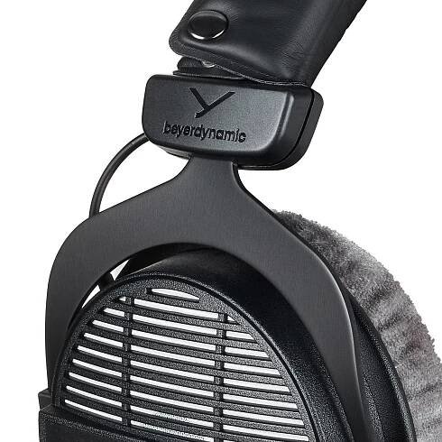 Closeup of the beyerdynamic DT-990 Pro 250 Ohm studio headphones