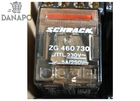 Schrack spínací / rozpínací relé ZG 460730 - DANAPO - David Černý