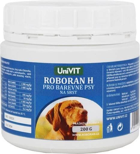 Univit Roboran H pro barevné psy 200 g od 155 Kč - Heureka.cz