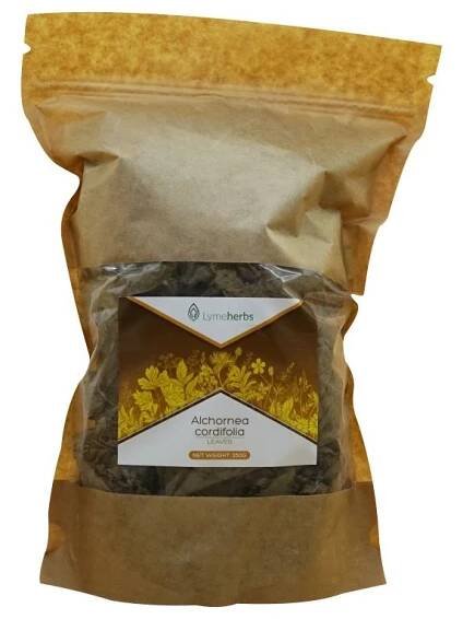 Alchornea cordifolia, Listy řezané (250g)