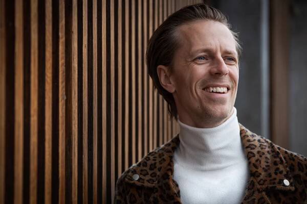 Scandinavian actor Fredrik Wagner