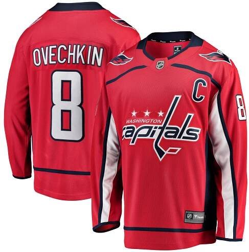 Pánský Dres Washington Capitals #8 Alexander Ovechkin Breakaway Alternate Jersey - Fanda-NHL.cz