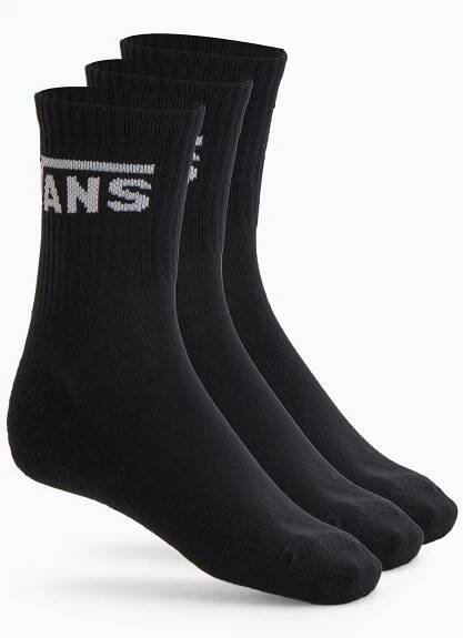 Pánské ponožky Vans Classic Half Crew 3 páry černé
