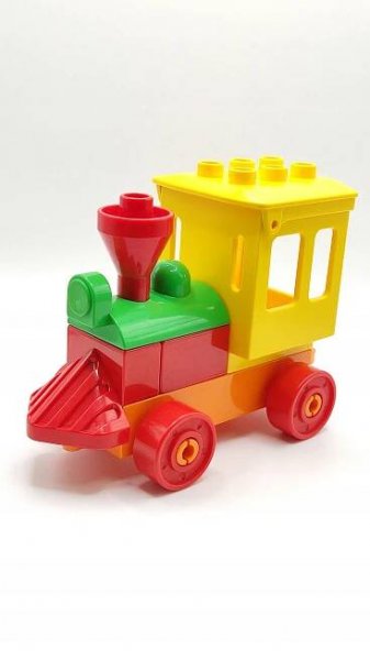 stavebnice Lego duplo lokomotiva parník vlak vláček