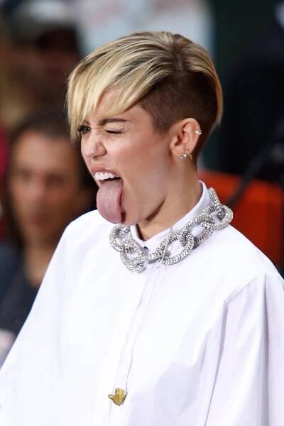 Miley Cyrus poté zdivočela.