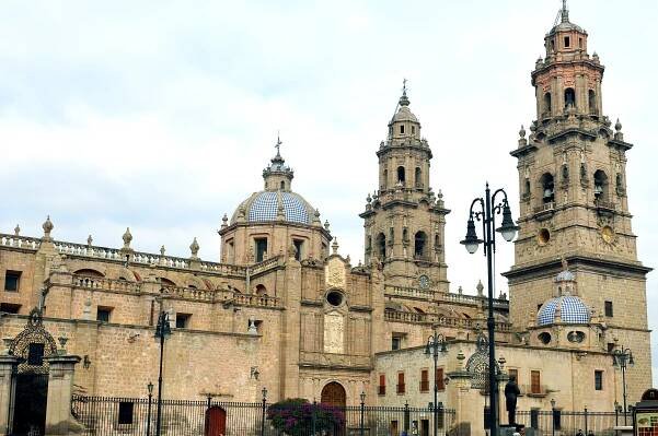 Cathedral of Morelia, Mexico. 1660-1744.