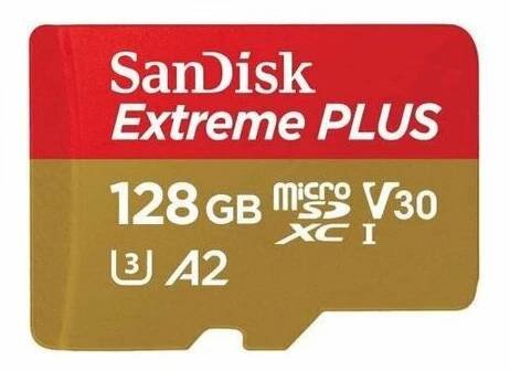 SanDisk MicroSDXC 256GB Extreme A2 UHS-I (V30) U3 + SD adaptér