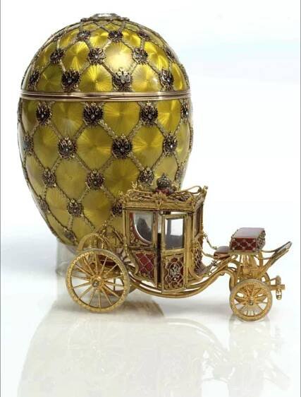 Fabergé vajíčko s kočom
