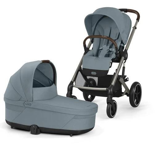 CYBEX Kočárek kombinovaný Balios S Lux Stormy Blue Gold 2024
