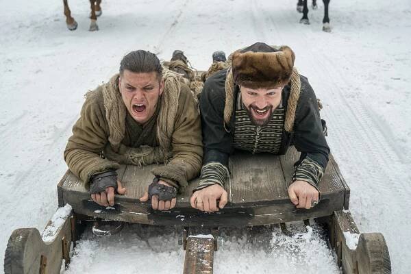Vikingové - Série 6 - Nové začátky - Z filmu - Alex Høgh Andersen, Danila Kozlovskij
