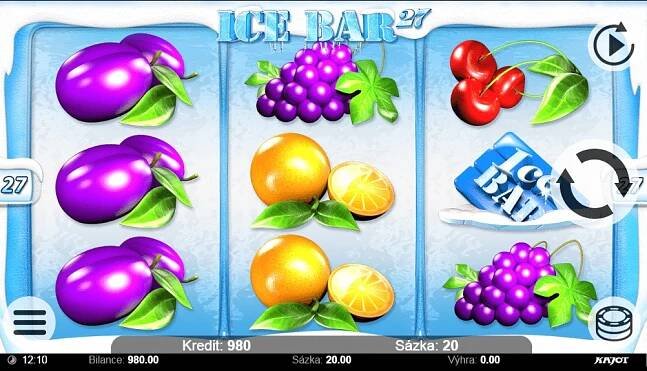 Ice Bar 27 Automat Online Zdarma - Klikni a HRAJ ZDARMA!