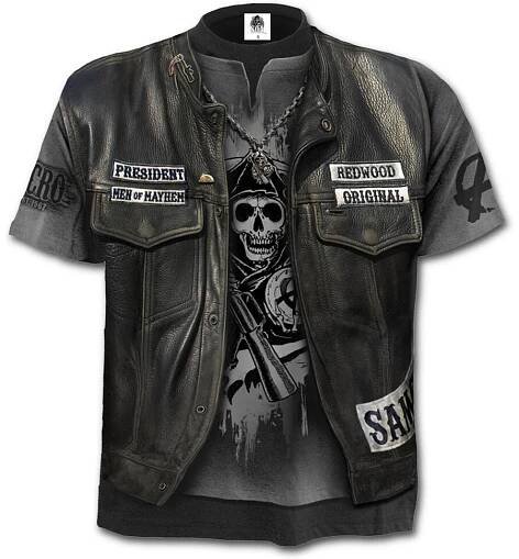 Tričko s motivem Sons of Anarchy Jax | Dedoles