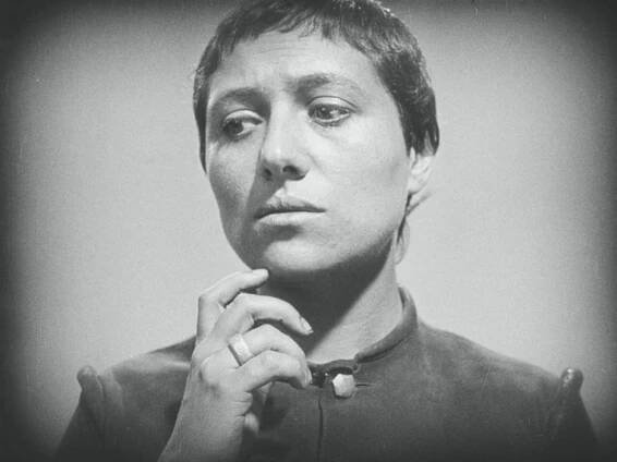 Maria Falconetti - Utrpení Panny orleánské - Z filmu
