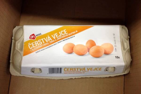 Čerstvá vejce 10 kusů - 29,90 Kč - GALERIE: Velikonoční sortiment - Albert (1/11)