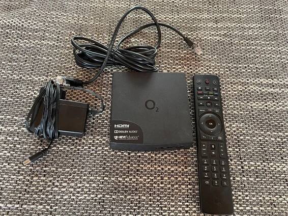 O2 TV set-top box