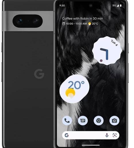 Google Pixel 7 256 GB Obsidian od 10 190 Kč
