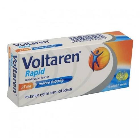 Voltaren Rapid 25 mg por.cps.mol. 10 x 25 mg I