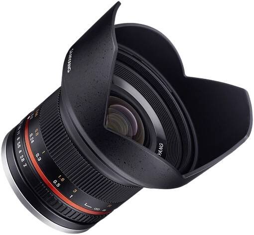 Samyang F 2/12 NCS CS černá MFT