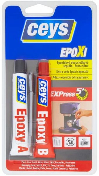 Lepidlo Ceys EPOXICEYS rýchlo tvrdnúce, 30 ml