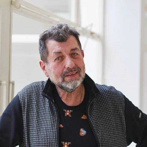 Herec Zdeněk Junák | foto: Ludmila Opltová,  Český rozhlas