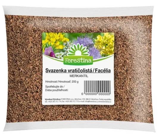 Svazenka vratičolistá – zelené hnojení – Forestina