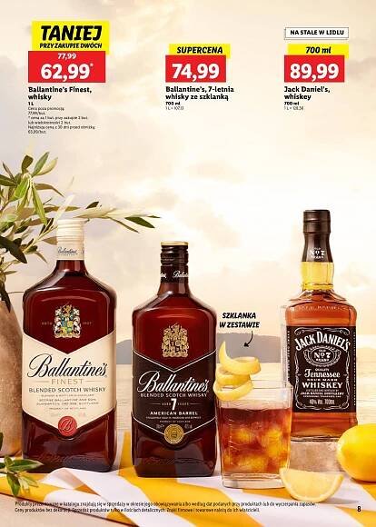 Leták Lidl Polsko - Lidl Polsko - Katalog alkoholi mocnych od 14.07. do 16.08. - strana 8