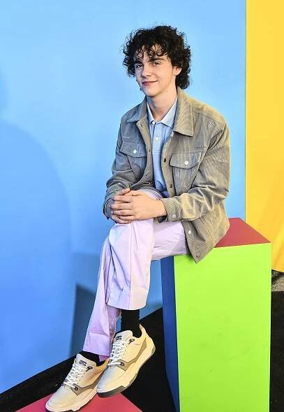 Jack Dylan Grazer at an event for Shazam! Hněv bohů (2023)