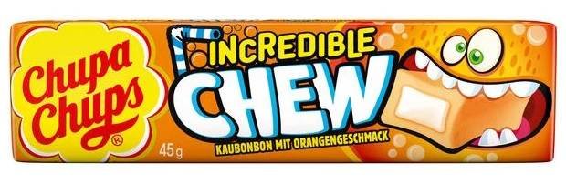Chupa Chups Incredible Chew Orange 45g