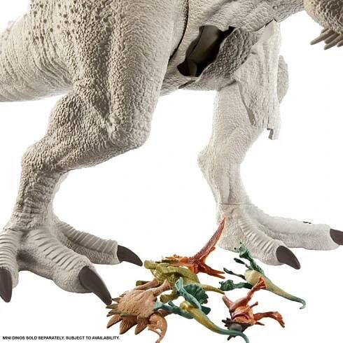 Mattel Jurský svět Indominus Rex Super Colossal 95cm, GPH95 (4)