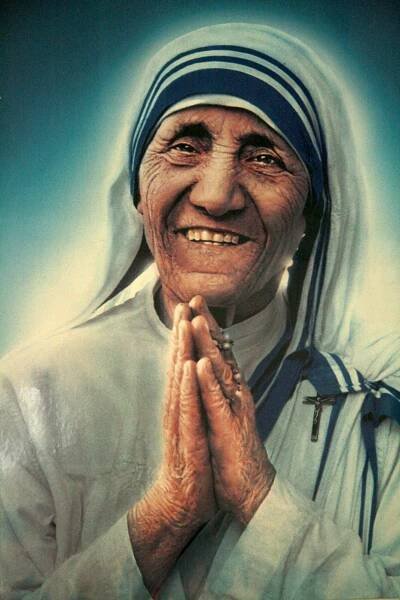 Matka Tereza: *27.8.1910 – †5.9.1997, albánská katolická misionářka