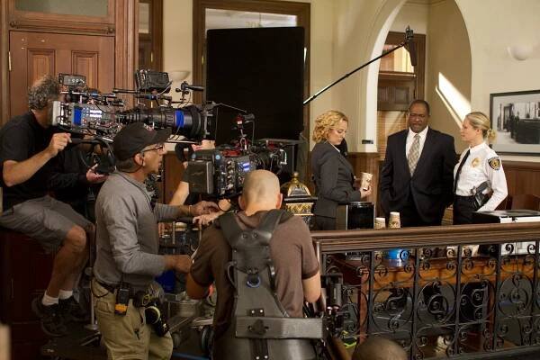 Virginia Madsen, Gregory Alan Williams, Sherry Stringfield - Město podnikatelů - Z natáčení