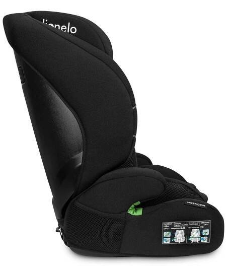 Lionelo Autosedačka Levi one i-size 76-150 cm 2023 black carbon Barva černá