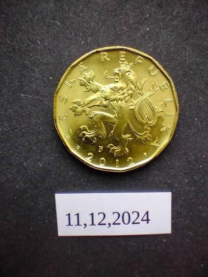 20 kč rok 2012 UNS ze sady vzácná - Numismatika