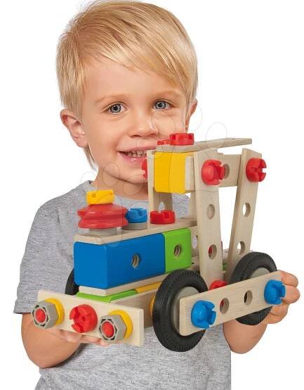 Dřevěné stavebnice Eichhorn - Dřevěná stavebnice Wooden Toy Construction Eichhorn - 9