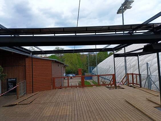 Pergola Latin 80, Sportovní areál HAMR, Praha