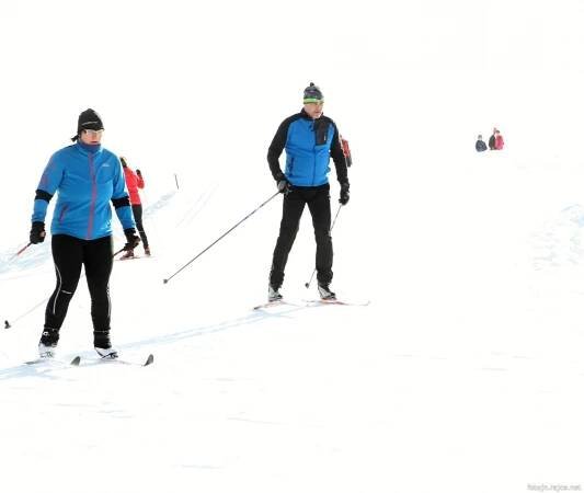 FOTO: Na běžky do Vejsplach. V areálu nadšeně sportují děti i dospělí