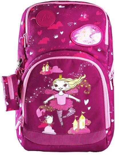 Frii of Norway Ergonomická školská taška Expand 20-25L Ballerina Dark Pink